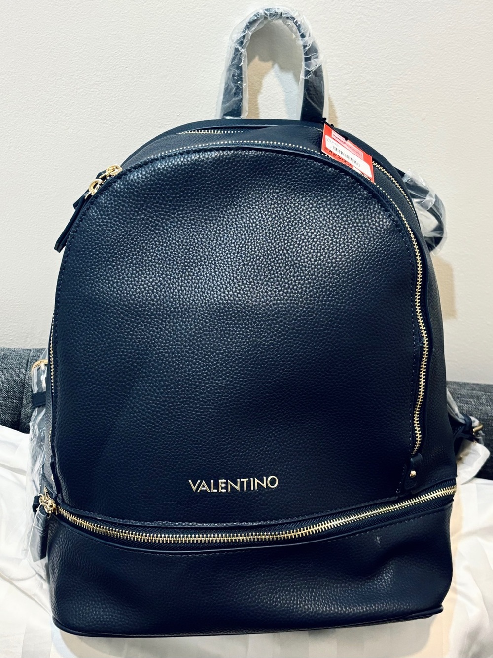 Valentino Brixton Navy Leather Backpack, Brand New 🔥